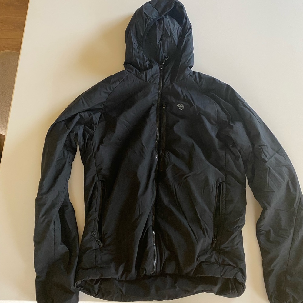 Mountain Hardware Korstrata insulated hooded puffy mid weight jacket